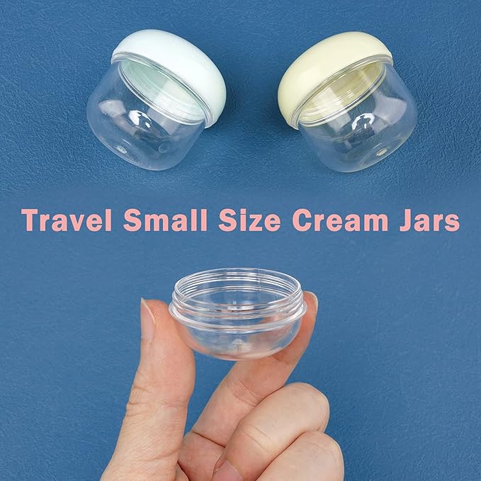Cosywell Travel Jars for Creams 9PCS Travel Size Containers for Toiletries - Image 5