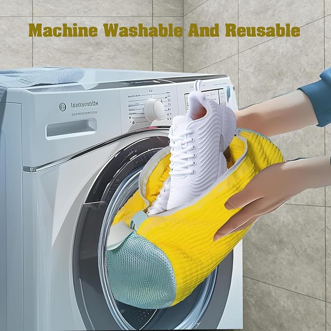 Shoe Washing Machine Bag 2PCS，Laundry Shoe Bag - Image 6