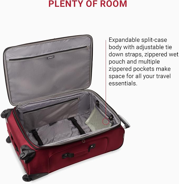 SwissGear Sion Softside Expandable Roller Luggage, 3-Piece Set - Image 5
