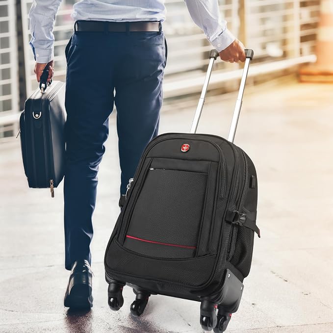 Rolling Backpack with Wheels - Image 7