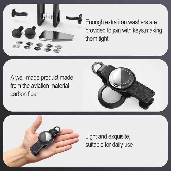 Key Organizer for Men/Women Compact Key Holder Minimalist Key Case Metal Key - Image 6