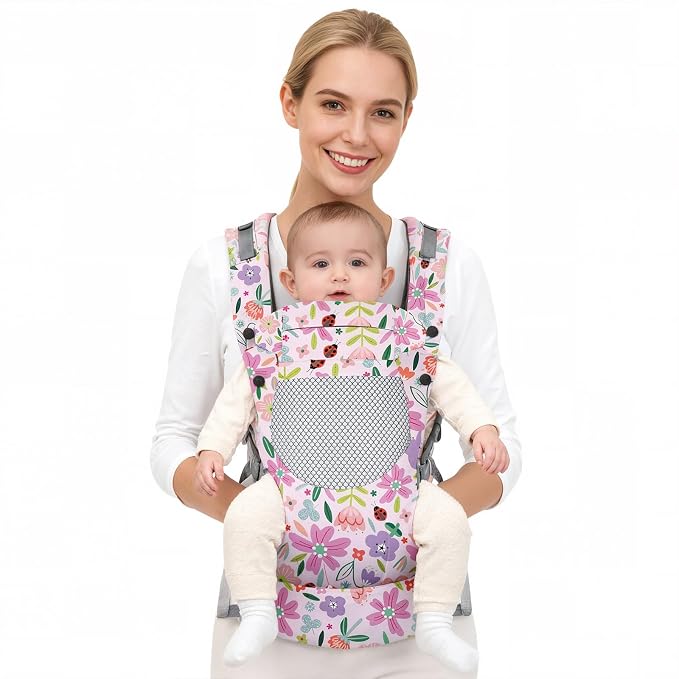 Newborn Baby Front Carrier Backpack, Toddler Baby Body Carrier, 7-66 Lbs by YooxArmor