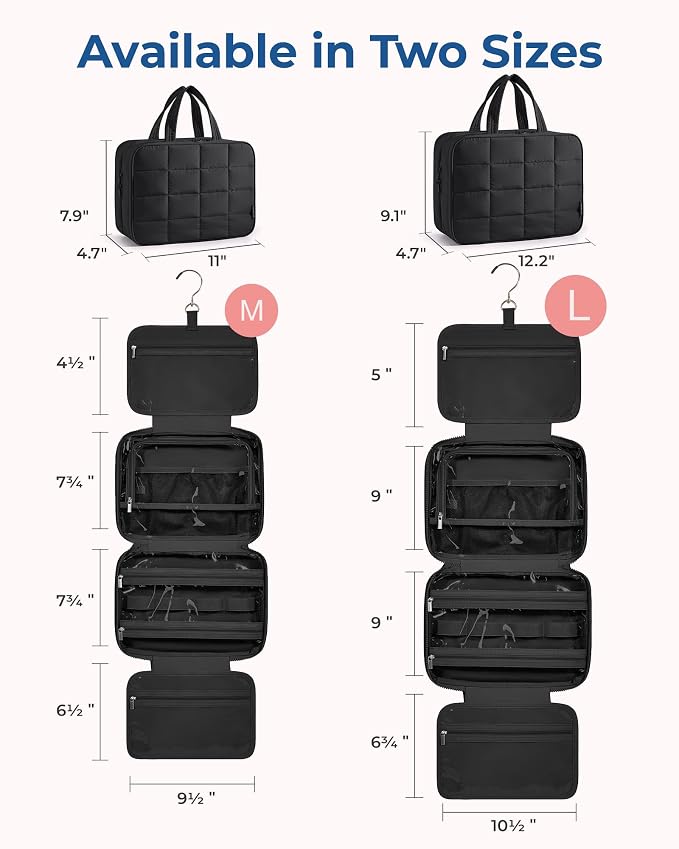 BAGSMART Travel Toiletry Bag - Image 6