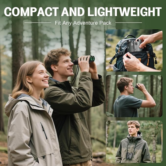 25x32 Binoculars for Adults Kids Compact - Image 6