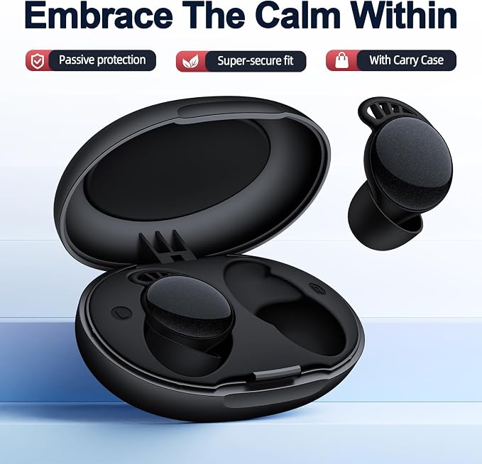 45dB Earplugs for Sleeping, Noise Cancelling Ear Plugs - Image 3