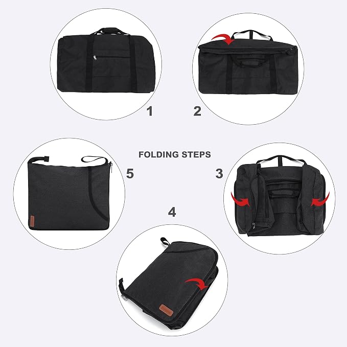 100L Duffle Bag for Travel, Extra Large Foldable Waterproof Travel Duffel Bags - Image 7