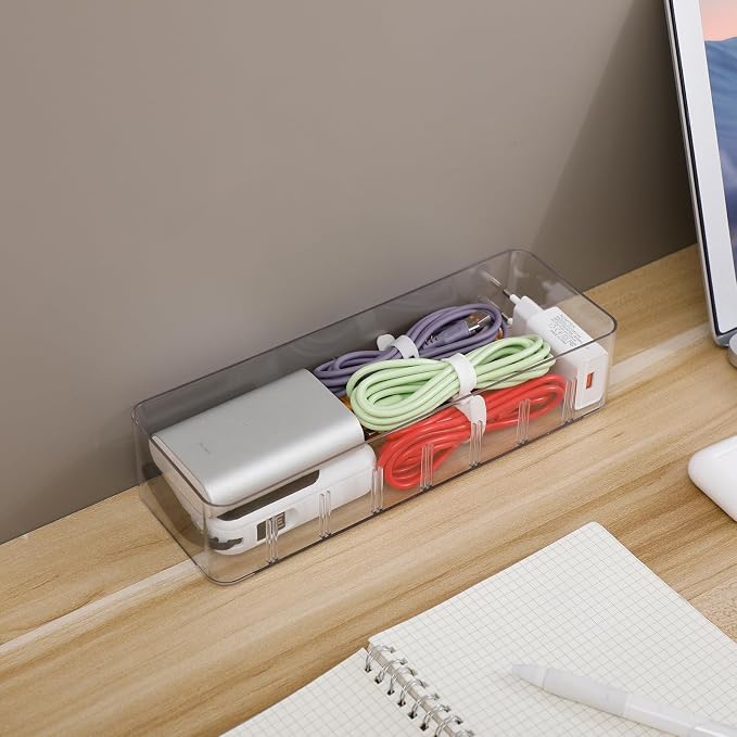 Yesesion 2 Pack Plastic Cable Management Box - Image 7