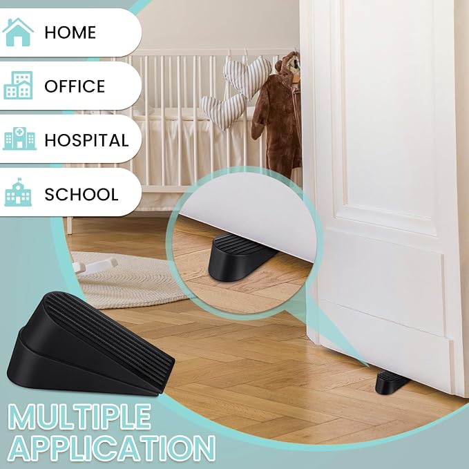 Frienda 16 Pack Large Door Stoppers Heavy Duty Rubber Stopper - Image 4