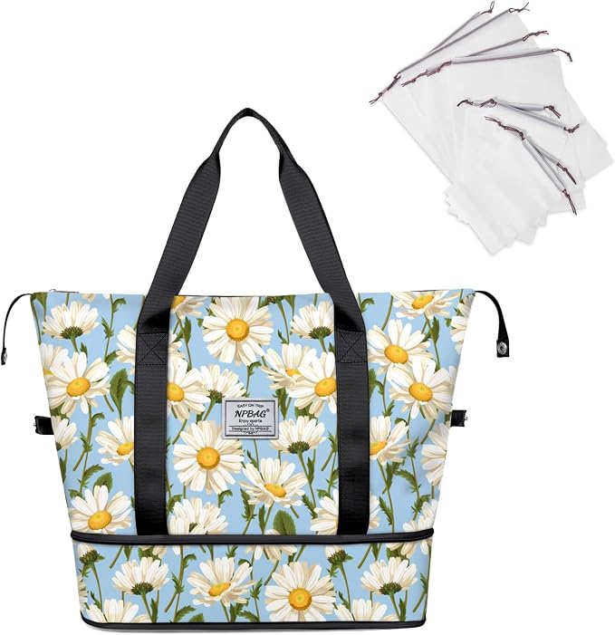 NPBAG Women Travel Duffel, Gym Workout Overnight Bag, Mommy Hospital Bag by NPBAG