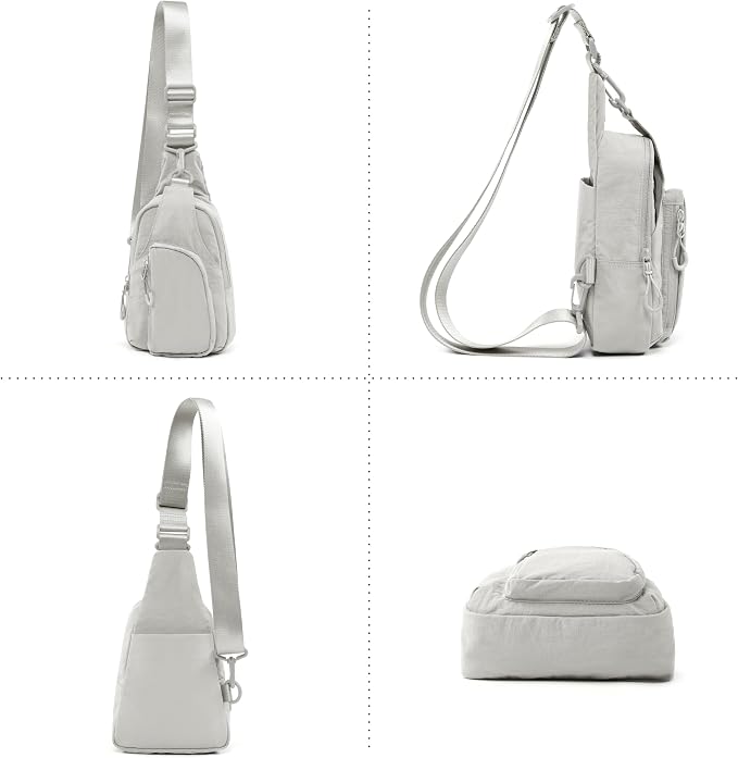 ODODOS Daily Sling Bag with Adjustable Straps Crossbody Chest Bag Lightweight - Image 5