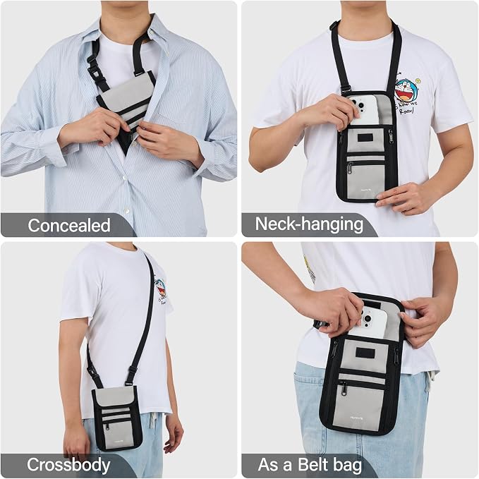 Hanke Passport Holder, Travel Wallet - Image 2