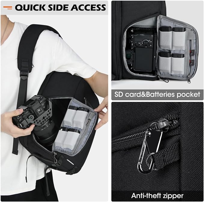 SDYSM Camera Bag Backpack Professional - Image 4