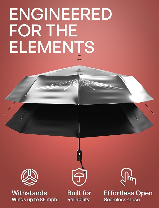 REPEL Windproof Travel Umbrella - Image 2