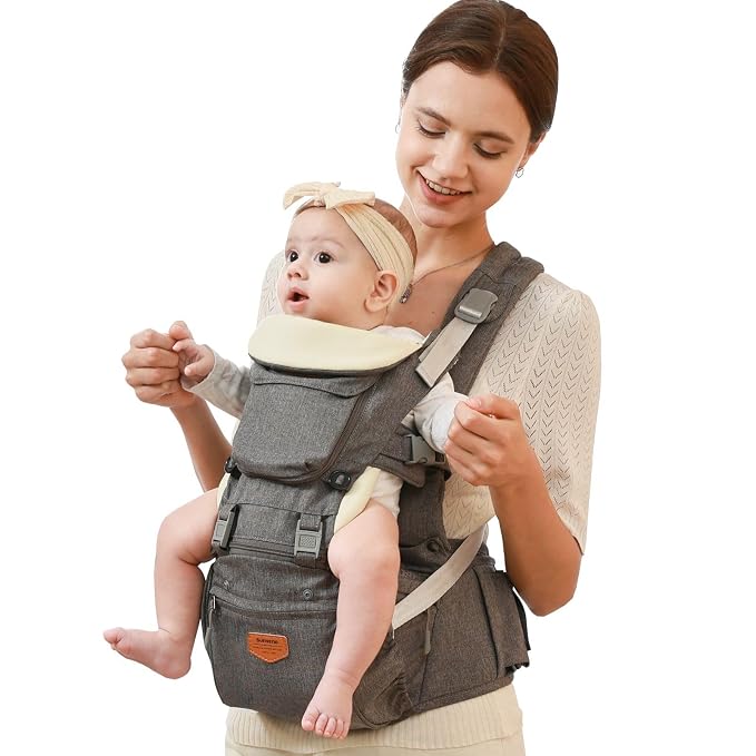 SUNVENO 3 in 1 Ergonomic Baby Carrier - Image 2