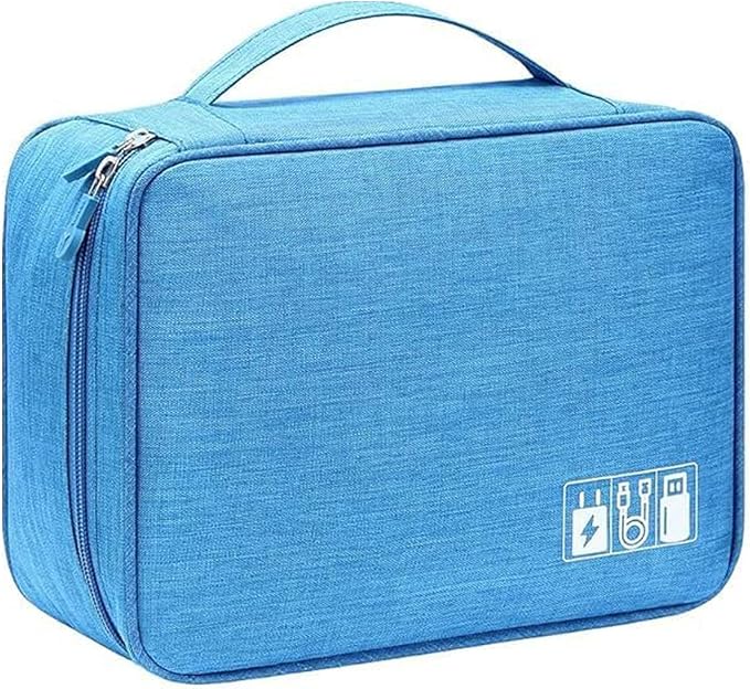 VOCUS Electronics Organizer Travel Cable Organizer Bag by VOCUS