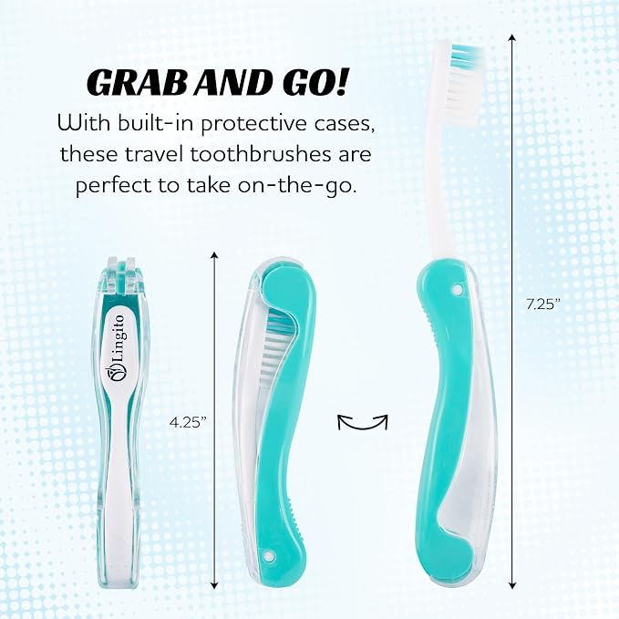 Lingito Travel Toothbrushes - Image 3