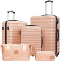Coolife Suitcase Set 3 Piece Luggage Set Carry On Hardside Luggage by COOLIFE