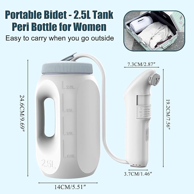Portable Bidet for Travel, Travel Handheld Bidet Sprayer - Image 6