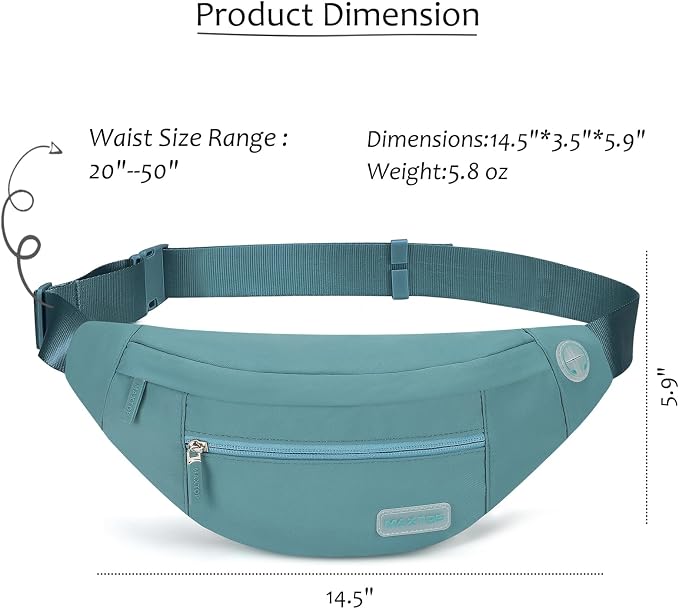 MAXTOP Large Crossbody Fanny Pack - Image 3