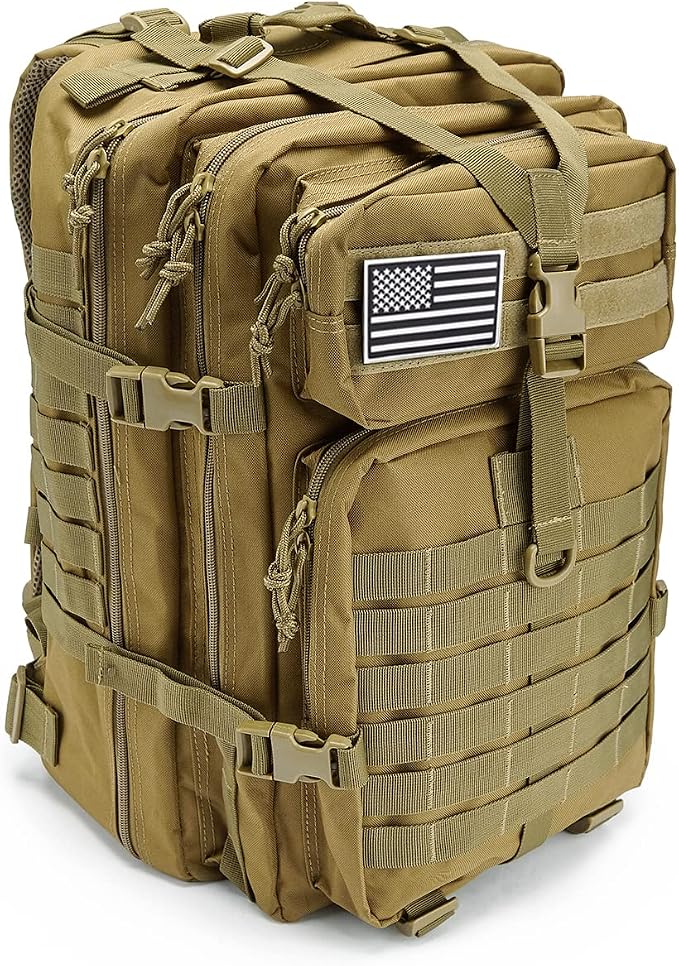 QT&QY 45L Military Tactical Backpacks - Image 2