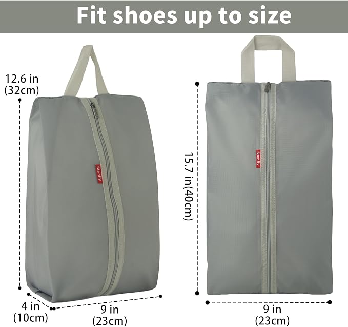 6pcs Portable Shoe Organizer, Travel Pouches - Image 3