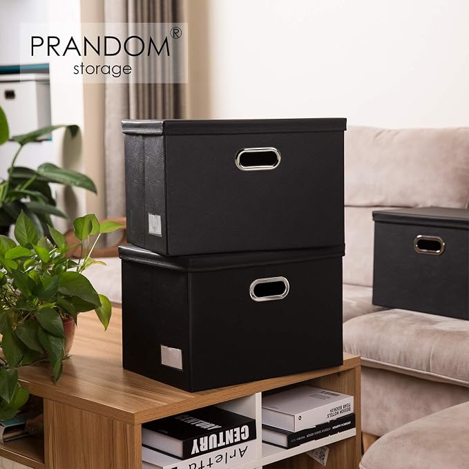 PRANDOM Large Foldable Storage Bins - Image 2