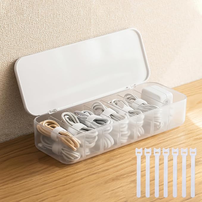 Cable Organizer Storage Box by PAVSTINE