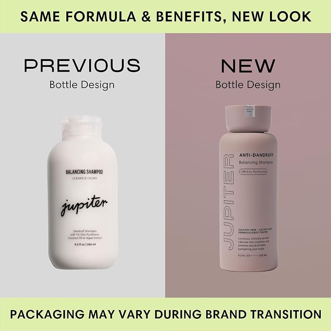 Jupiter Anti Dandruff Shampoo, for Women & Men, Physician-Formulated for Flaky - Image 2