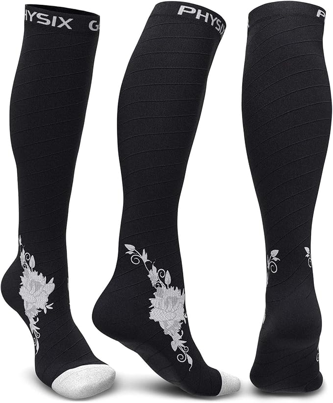 Physix Gear Compression Socks 20-30 mmHg by PhysixGearSport