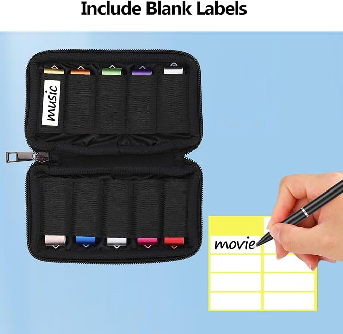 ABLAZE Flash Drive Case USB Storage Case, USB Holder Storage Bag - Image 5