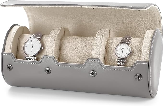 Oirlv Luxury Leather Watch Organizer Case Watch Box by Oirlv