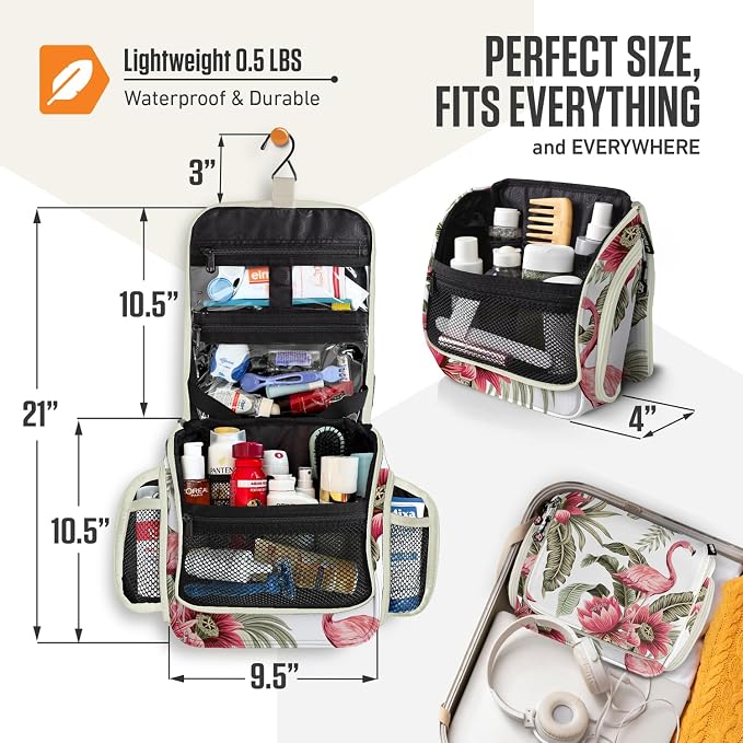 VENTURE 4TH Hanging Travel Toiletry Bag - Image 2