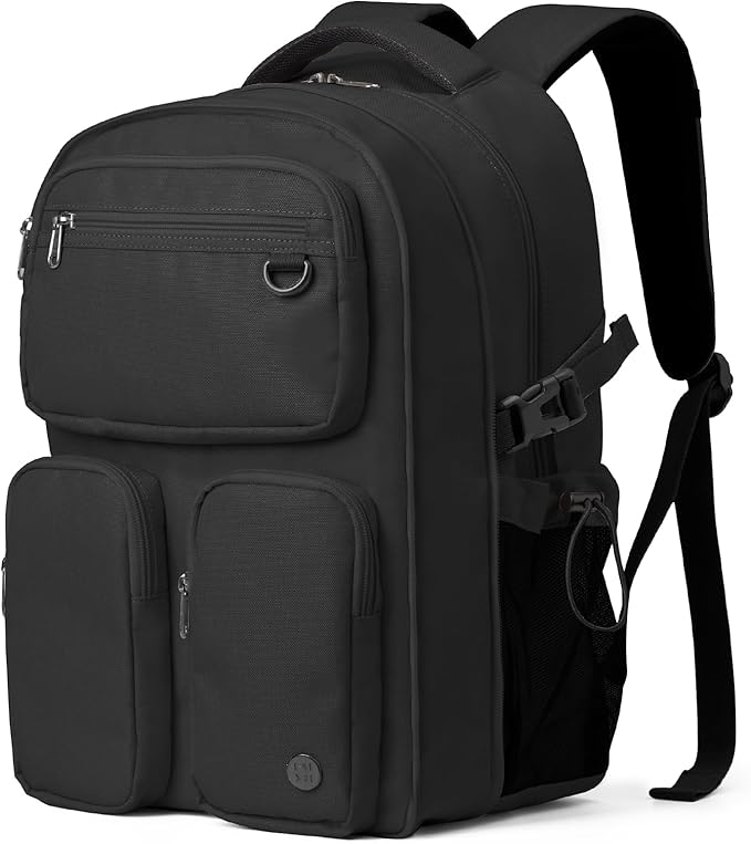 mixi Large Capacity Travel Laptop Backpack, Lightweight Durable College Bookbag by MIXI