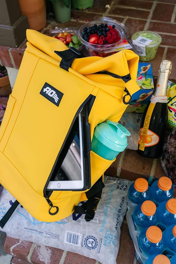 AO Coolers Nomad Backpack Cooler, Waterproof Roll-Top - Image 8