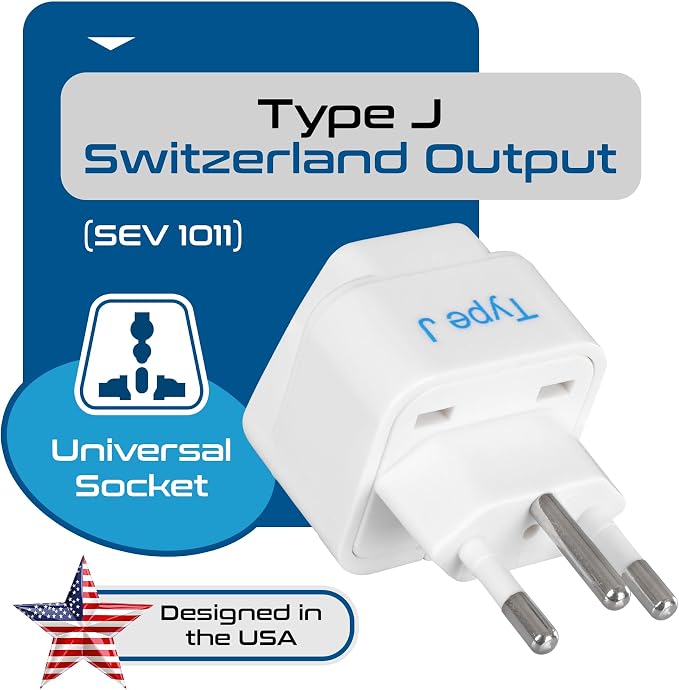 Ceptics Switzerland Travel Plug Adapter - Image 7