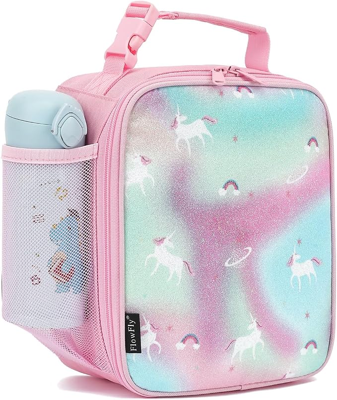 FlowFly Kids Lunch box Insulated Soft Bag Mini Cooler Back to School Thermal - Image 6