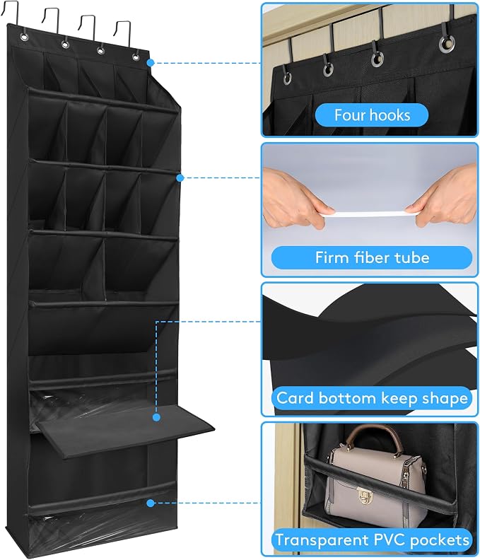 Over The Door Shoe Organizer - Image 6