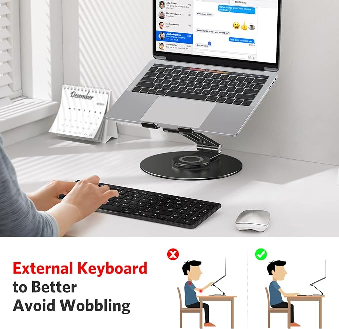 OMOTON Adjustable Laptop Stand - Image 2