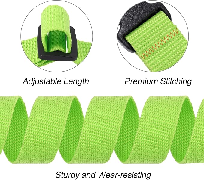 Buckle Straps with Clips, Adjustable Nylon Strap with Buckle, Packing Strap - Image 4