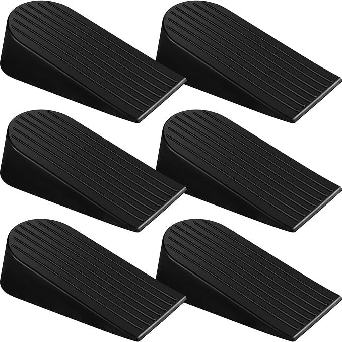 Frienda 6 Pack Large Door Stoppers Heavy Duty Rubber Stopper by Frienda