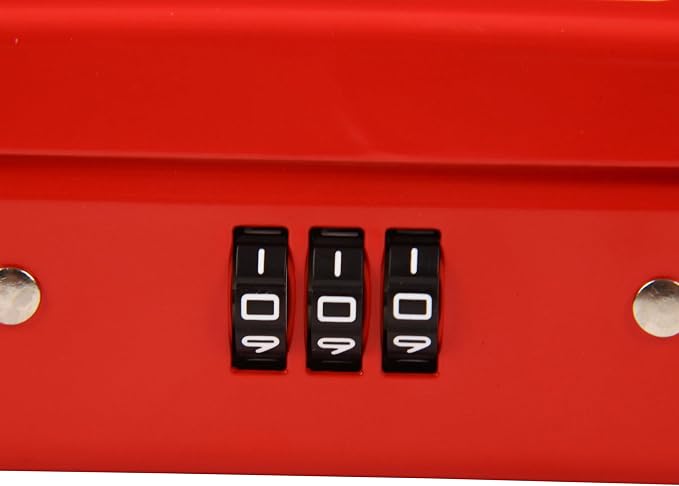 SEPOX Portable Security Case Lock Box Steel, Personal Travel Safe Storage - Image 6