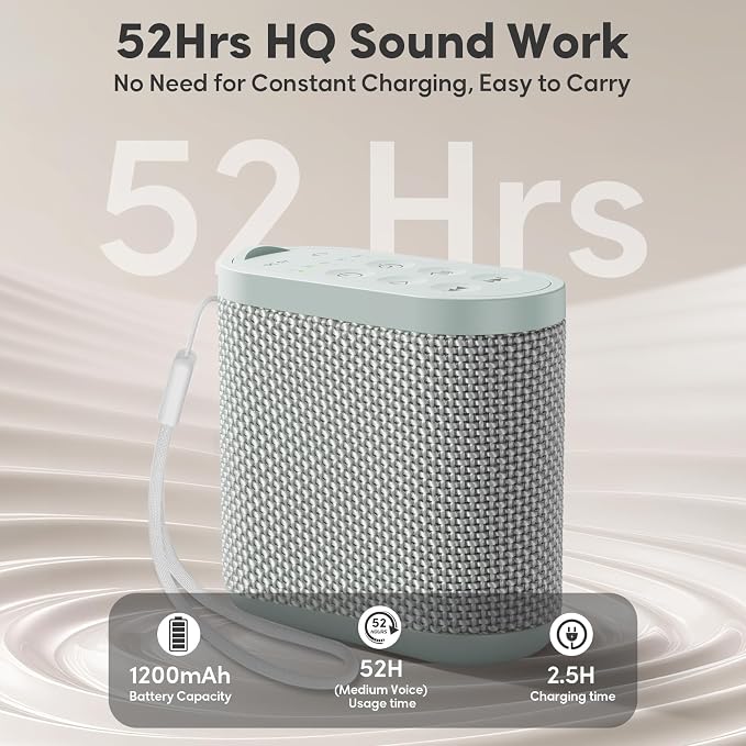 Portable White Noise Machine for Sleeping, Travel & Hotel - Image 4