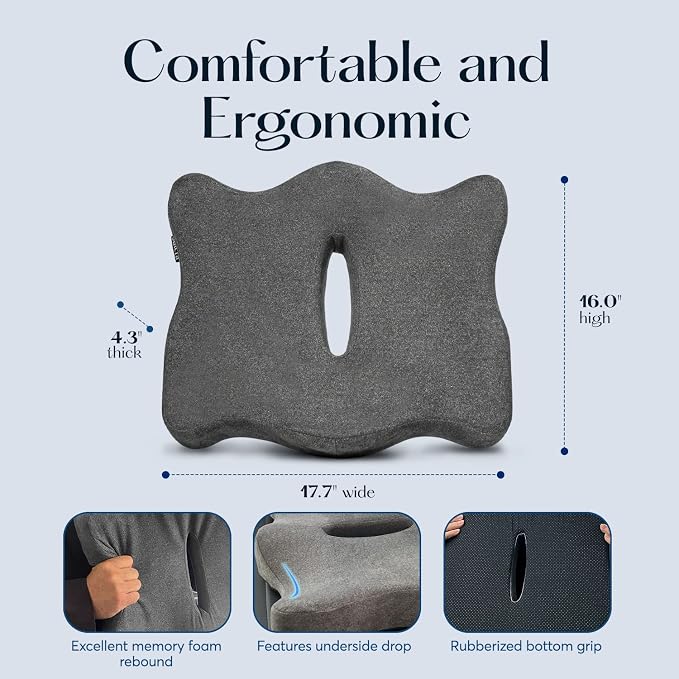 SUTERA Proper Posture Seat Cushion - Image 3