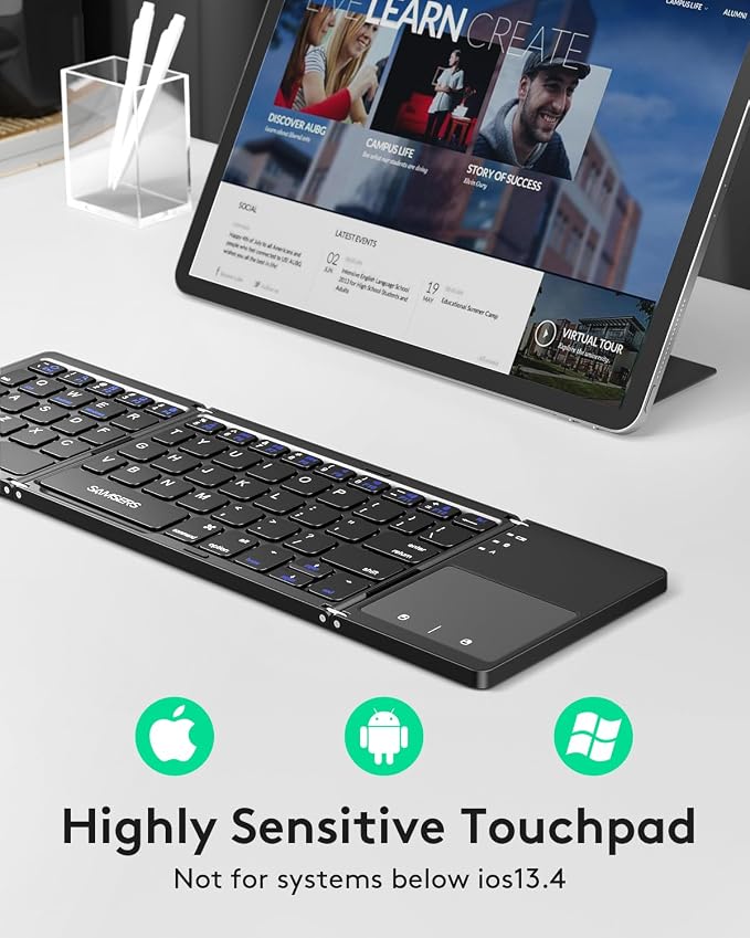 Samsers Foldable Bluetooth Keyboard - Image 3