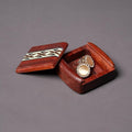 1pcs Handcrafted Wooden Pill Case by ANLYAWX