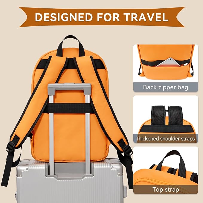 OMOUBOI Casual Daypacks Superbreak Backpack 14 inch Laptop Backpack - Image 7