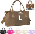 Birthday Graduation Gifts for Daughter, Initial Travel Duffel Bag Sports Gym by izuzta