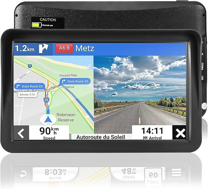 Car GPS Navigation, 2025 Map 9 inch Touch Screen Car GPS Navigation System - Image 2
