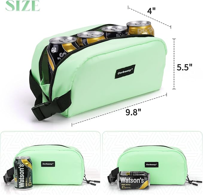 Small Cooler Bag Freezable Lunch Bag - Image 4