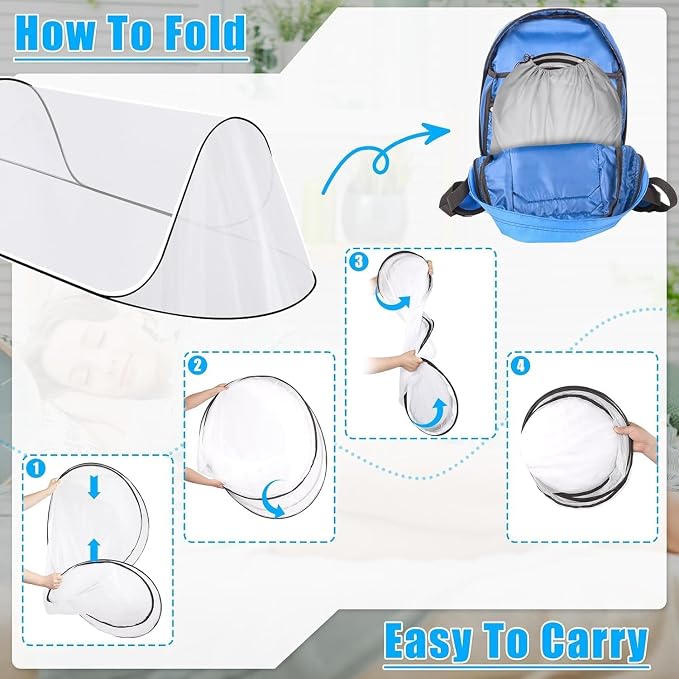 200 * 80 * 56 Large Size Mosquito Net Ultra Light Pop-up Foldable Mosquito Net - Image 7